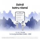 Austiņas Samsung Galaxy Buds4 White