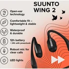 Austiņas Suunto Wing 2 Black