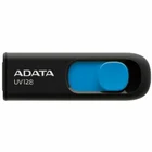 USB zibatmiņa Adata Dashdrive UV128 32GB Black/Blue USB3.0
