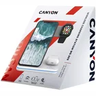 Canyon 3-in-1 Wireless charging station for gadgets supporting QI technology WS-303