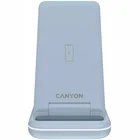 Canyon 3-in-1 wireless charging station WS-304 Blue