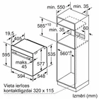 Cepeškrāsns Bosch HBG7221B1S