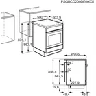 Plīts Electrolux LKK560208X