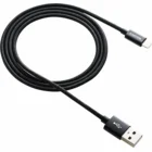 Canyon CFI-3 Lightning to USB-A Cable Black 1m