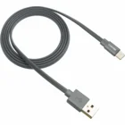 Canyon Charge & Sync Flat Cable USB-A to Lightning 1m Dark Gray