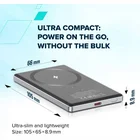 Akumulators (Power bank) Canyon Magnetic Wireless Power Bank OnPower 505 Beige CNS-CPB505BE