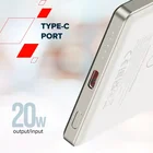 Akumulators (Power bank) Canyon Magnetic Wireless Power Bank OnPower 505 Beige CNS-CPB505BE