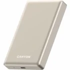 Akumulators (Power bank) Canyon Magnetic Wireless Power Bank OnPower 510 Beige CNS-CPB510BE