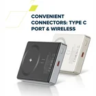 Akumulators (Power bank) Canyon Magnetic Wireless Power Bank OnPower 510 Beige CNS-CPB510BE