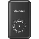 Akumulators (Power bank) Canyon PB-1001 Wireless Charging 10000 mAh Black