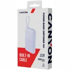 Akumulators (Power bank) Canyon Power Bank OnPower 101 10000mAh 22.5W Purple CNS-CPB101PU