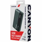 Akumulators (Power bank) Canyon Power Bank OnPower 240 25000mAh 140W Dark Grey CNS-CPB240