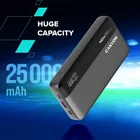 Akumulators (Power bank) Canyon Power Bank OnPower 240 25000mAh 140W Dark Grey CNS-CPB240