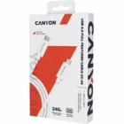 Canyon UC-44 USB-C to USB-C 240W 40Gbps 4K 1m White