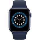 Viedpulkstenis Apple Watch Series 6 GPS 40mm Blue Aluminium Case with Deep Navy Sport Band