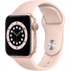 Viedpulkstenis Apple Watch Series 6 GPS 40mm Gold Aluminium Case with Pink Sand Sport Band
