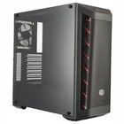 Stacionārā datora korpuss Cooler Master Masterbox MB511 Black/Red Window