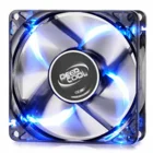 Datora dzesētājs Deepcool "WIND BLADE" 80mm Semi-transparent black fan frame with 4 Blue LED DP-FLED-WB80