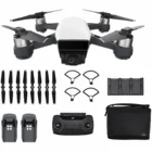 Drons Kvadrokopteris ar kameru DJI Spark Fly More Combo White [Mazlietots]
