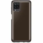 Samsung Galaxy A12 Soft Clear Cover Black