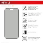 Viedtālruņa ekrāna aizsargs Apple iPhone 17/17 Pro Privacy Glass Screen Protector by Displex