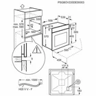 Cepeškrāsns Electrolux EOH4P56BX