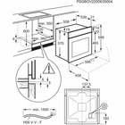 Cepeškrāsns Electrolux EOH4P56BX