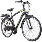 Elektriskais velosipēds Esperia Lione 22E250 Black/Green 28"