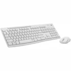 Klaviatūra Logitech MK295 Silent Wireless Combo White ENG