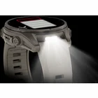 Viedpulkstenis Garmin fenix 9 43mm Titanium with Fog Gray Silicone Band