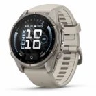 Viedpulkstenis Garmin fenix 9 43mm Titanium with Fog Gray Silicone Band