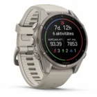 Viedpulkstenis Garmin fenix 9 43mm Titanium with Fog Gray Silicone Band