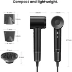 Fēns Laifen Swift Special High Speed Hair Dryer (3 Nozzles) Matte Black