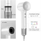 Fēns Laifen Swift Special High Speed Hair Dryer (3 Nozzles) Pearl White