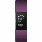 Fitnesa aproce Fitnesa aproce Fitbit Charge 2 Plum Silver L