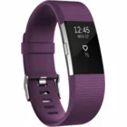 Fitnesa aproce Fitnesa aproce Fitbit Charge 2 Plum Silver L