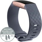 Fitnesa aproce Fitnesa aproce Fitbit Charge 3 Rose Gold/Blue Gray