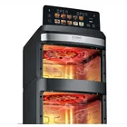 Friteris Caso AirFry DuoTower Black 03189