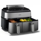 Friteris Philips Dual Basket Airfryer with Steam NA555/00