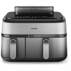 Friteris Philips Dual Basket Airfryer with Steam NA555/00