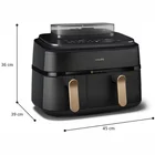 Friteris Philips 5000. sērija Airfryer ar diviem groziem NA552/00