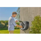 Gardena Battery-Powered Wall-Mounted Hose Box PowerRoll XL  Solo - White 35 m 970636401