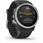 Viedpulkstenis Garmin Fenix 6S Silver with black band