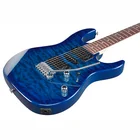 Ģitāra Ibanez GRX70QA Tranparent Blue Burst