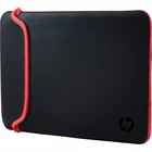 Datorsoma Aizsargapvalks HP Reversible Neoprene Sleeve 15.6" Black/Red