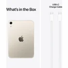 Planšetdators Apple iPad mini Wi‑Fi + Cellular 128GB with standard glass - Starlight