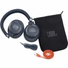 Austiņas JBL on-ear LIVE 650 BT NC blue