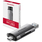 Atmiņas karšu lasītājs Axagon CRE-SAC USB-C / USB-A