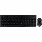 Klaviatūra Klaviatūra Logic LKM-101W Wireless Set Black
