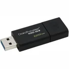 USB zibatmiņa USB zibatmiņa Kingston DataTraveler 100 G3 128 GB Black